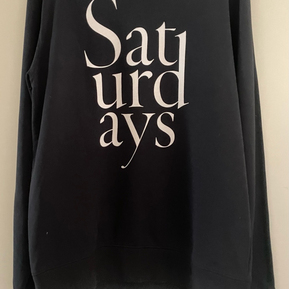 Saturdays Surf NYC Black Crewneck Sweatshirt